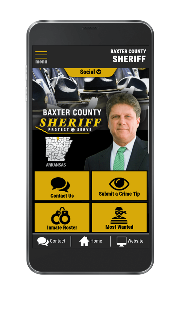Baxter County Sheriff App screenshot