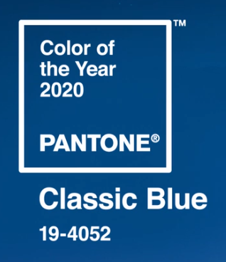 Color of the Year 2020 - Classic Blue - PANTONE 19-4052