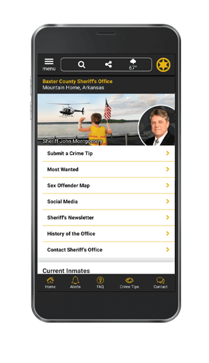 Baxter County Sheriff App screenshot